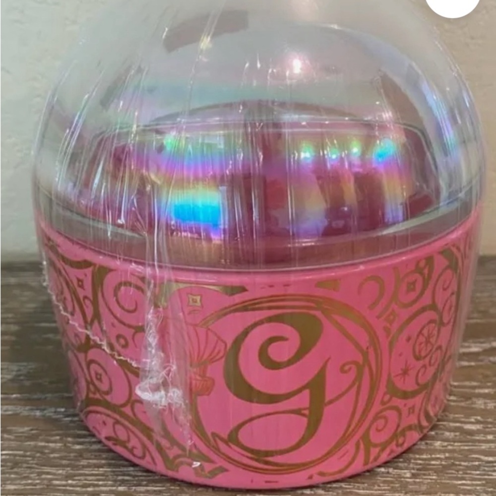 Wicked pink and Gold Decorative Globe